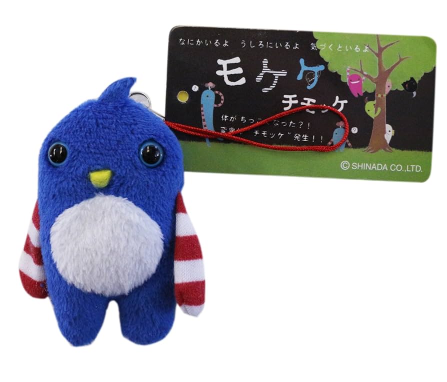 Amazon.co.jp: シナダ モケケ トト チモッケ ストラップ 4×2×7cm